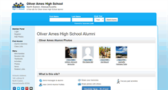 Desktop Screenshot of oliverameshighschool.org